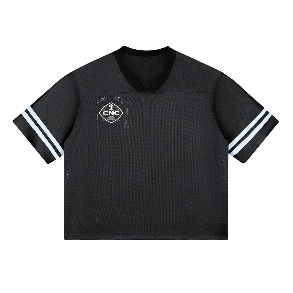 Taped Mesh T-Shirt CNC